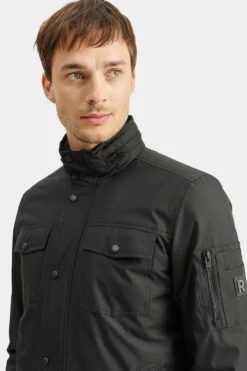 Levy Tech Jacket Black