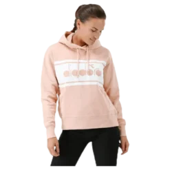 L. Hoodie Spectra Pink/Beige