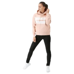 L. Hoodie Spectra Pink/Beige