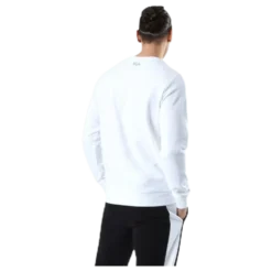 Liam Crew Sweat White
