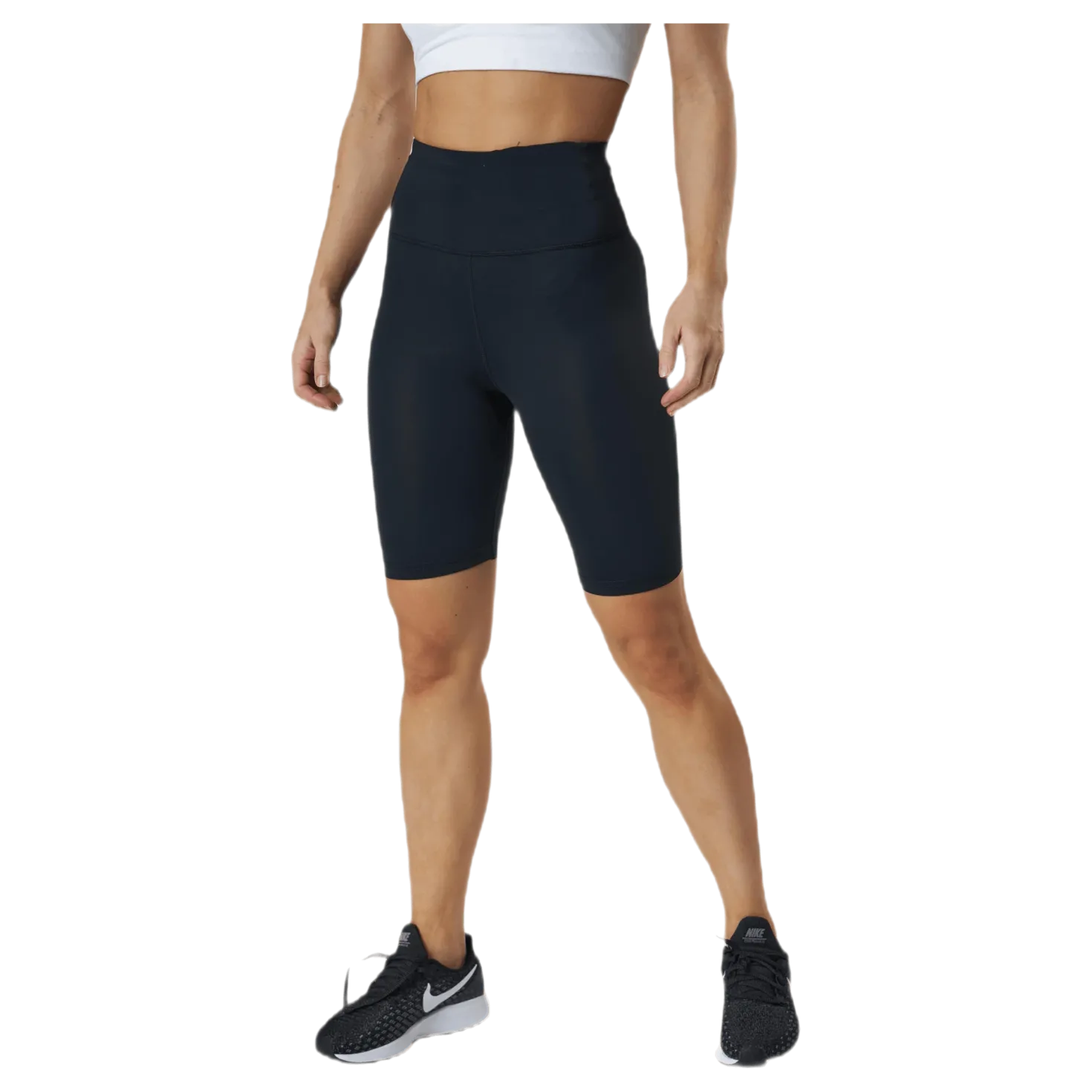 Life High Waist Biker Shorts Black