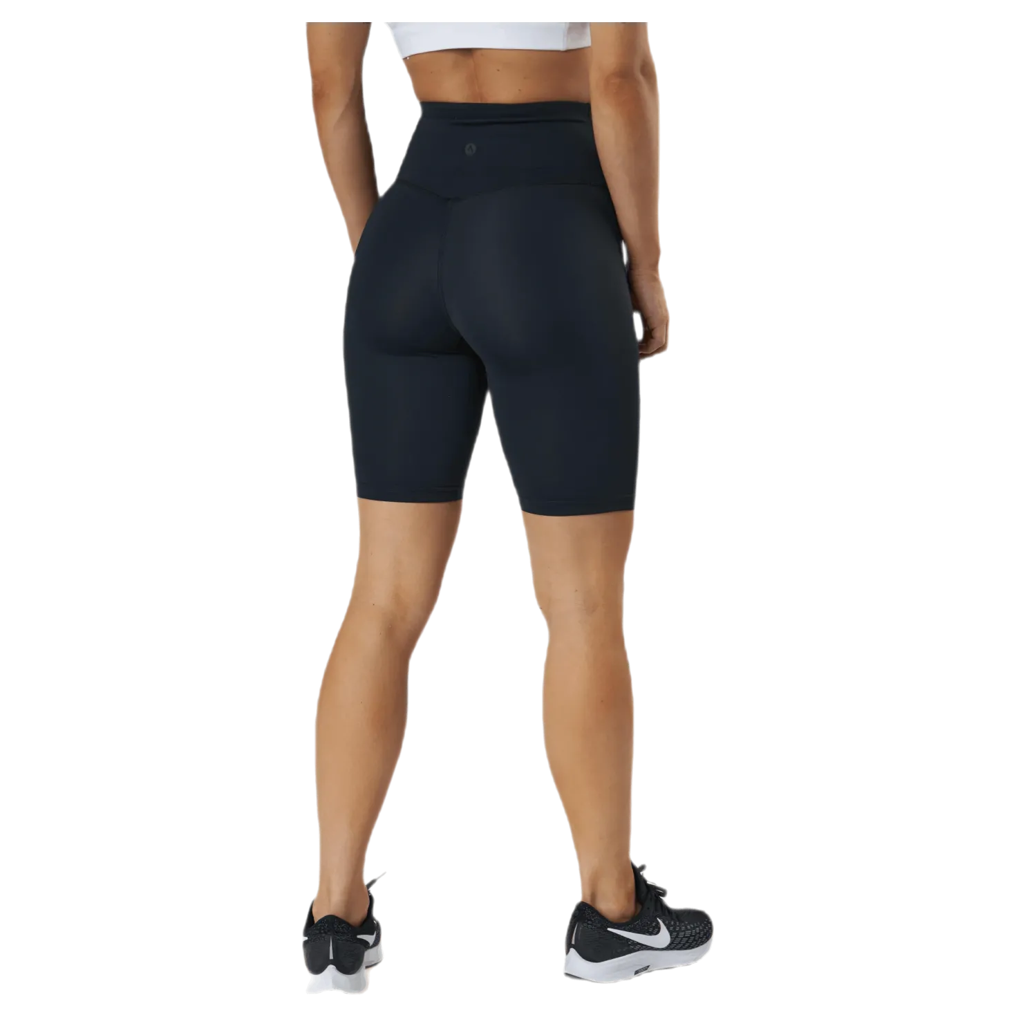 Life High Waist Biker Shorts Black
