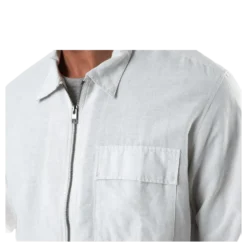 Life Linen Shirt Ls One Pocket White