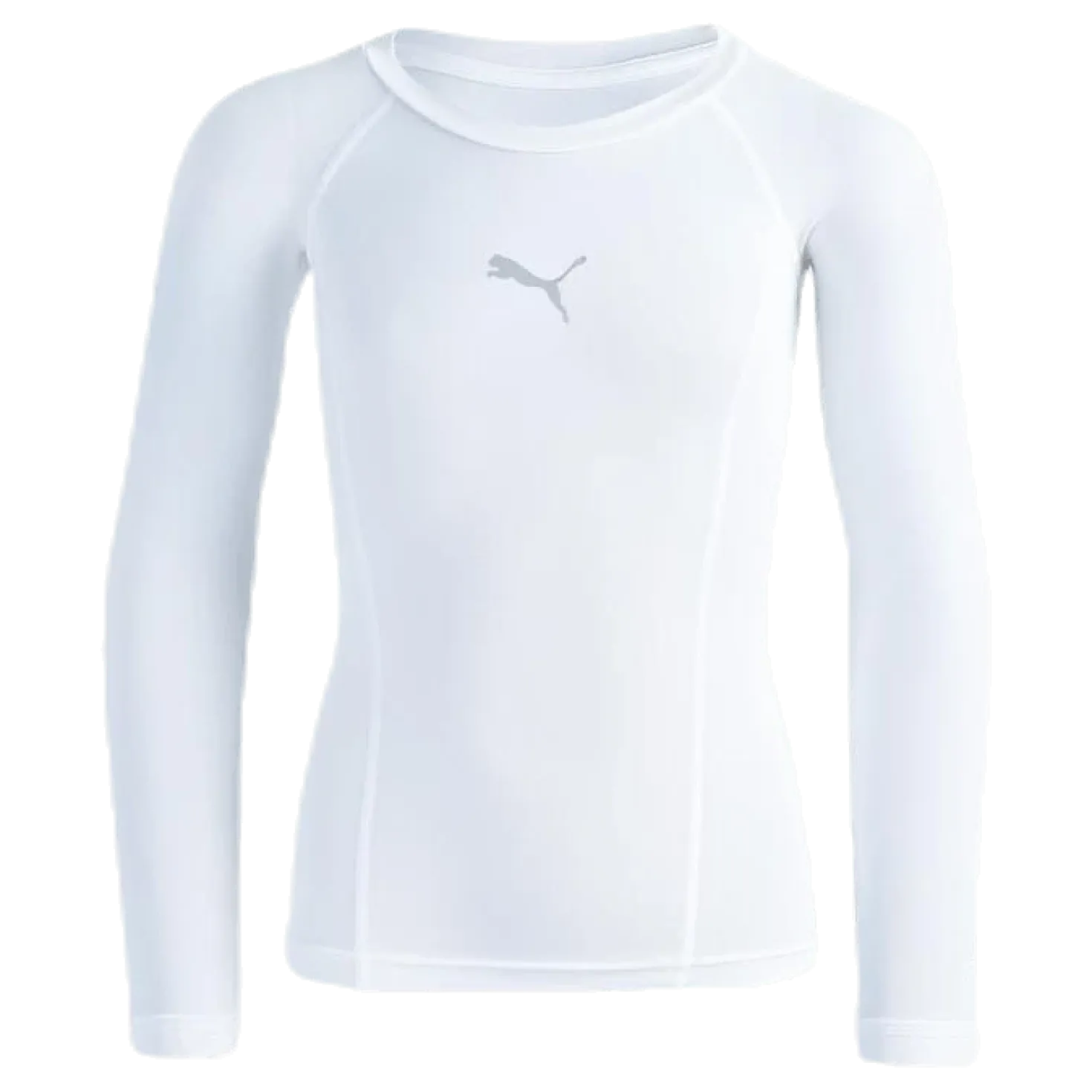 LIGA Baselayer Tee LS Jr White