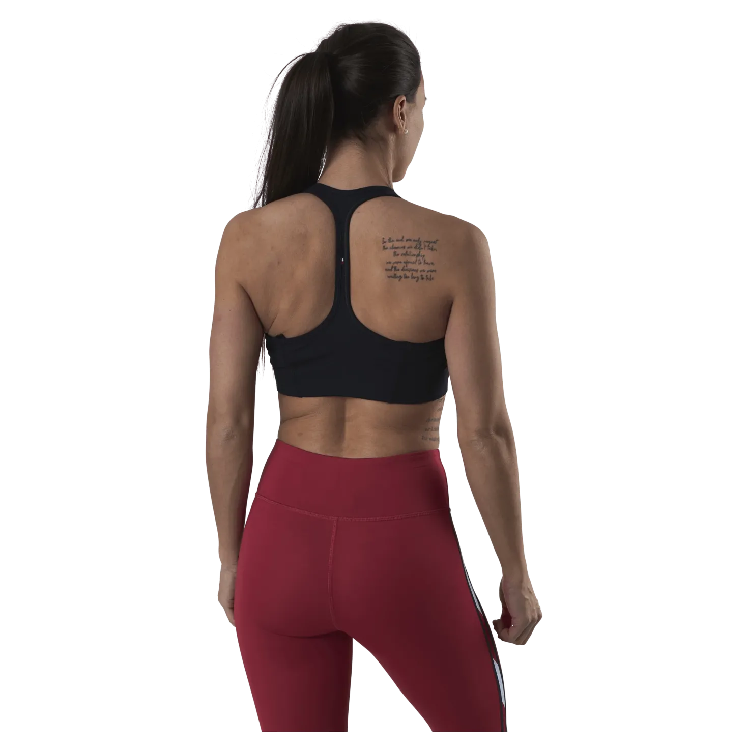 Light Intensity Graphic Bra Blue