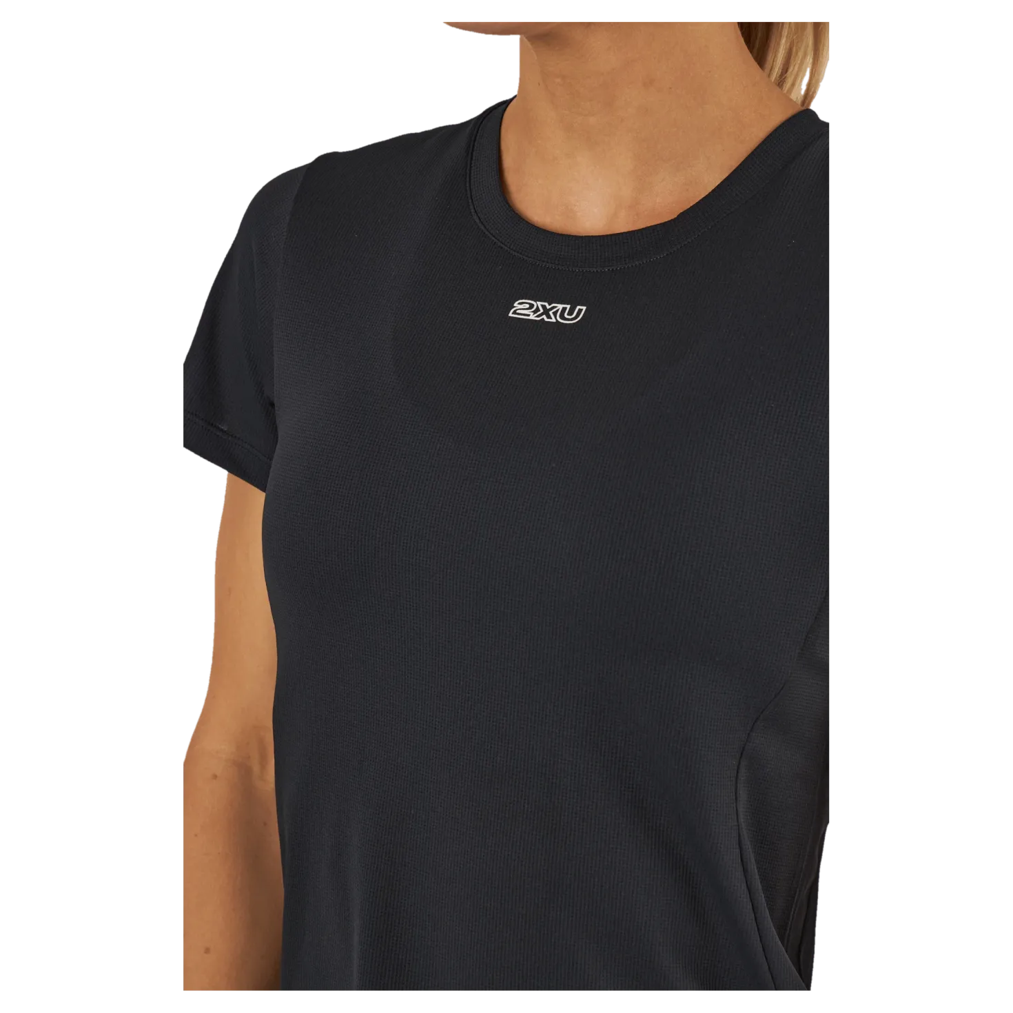 Light Speed Tee Black White/white Reflective