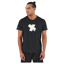 Light Speed Tee Black White X/white Reflective