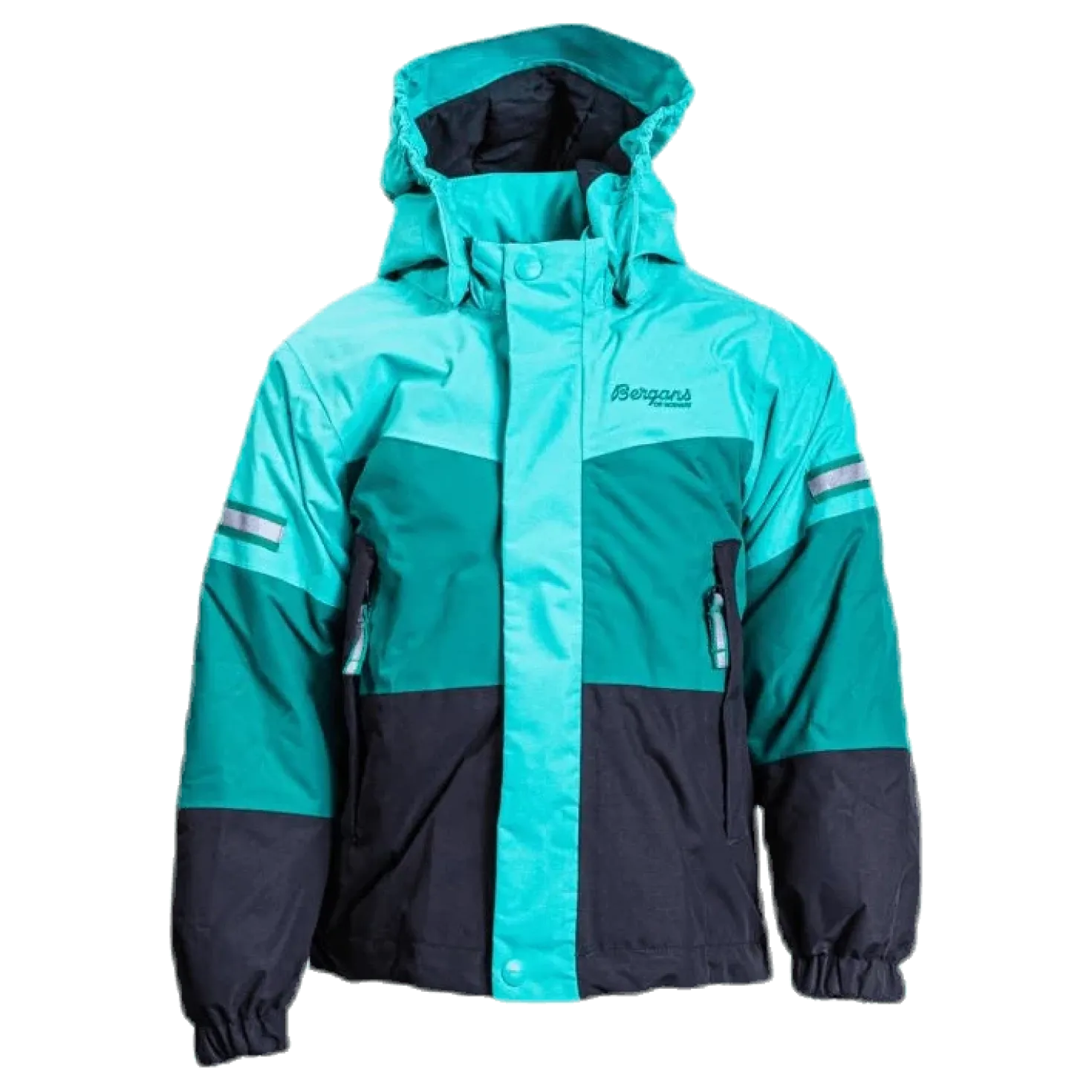 Lilletind Insulated Kids Jacket Green/Grey