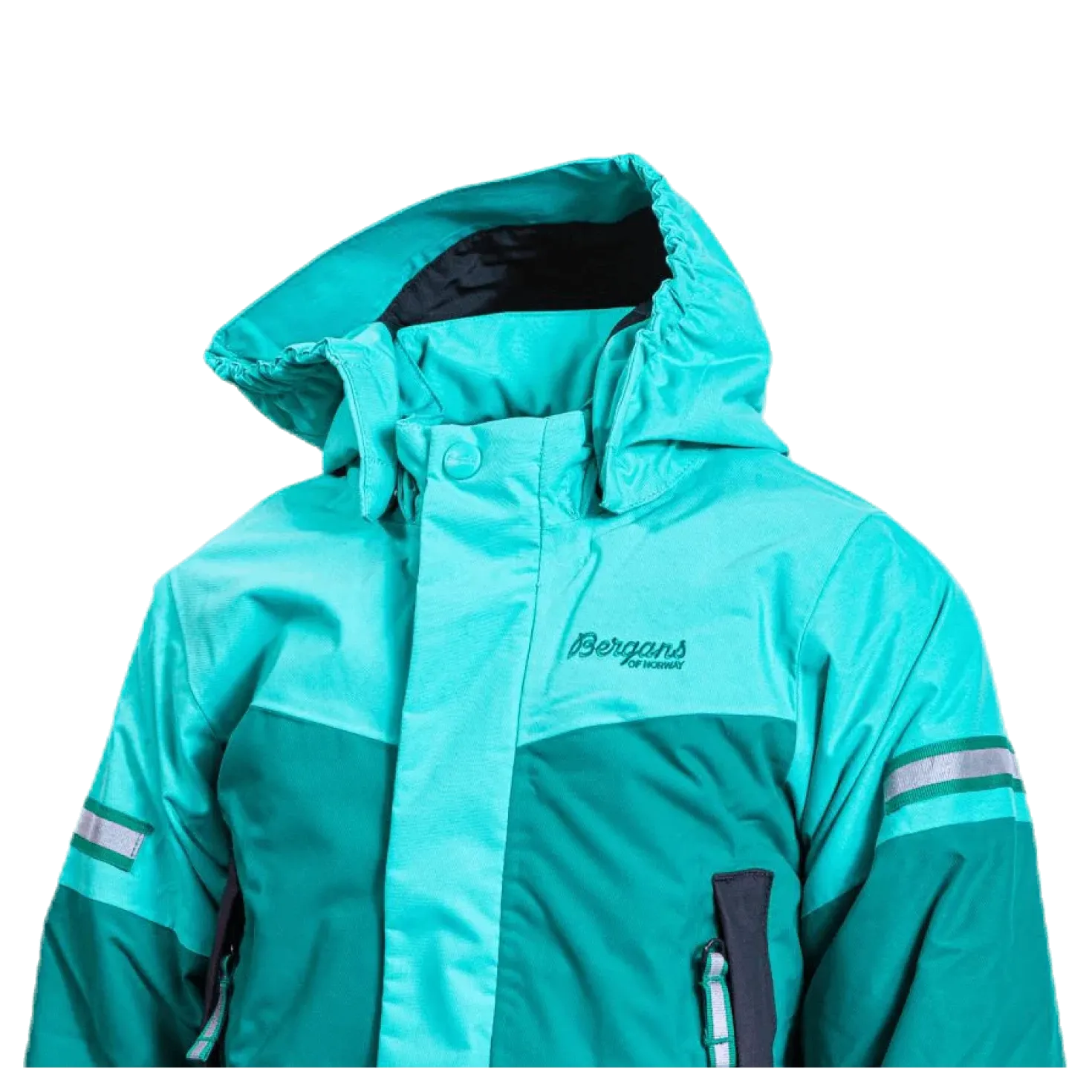 Lilletind Insulated Kids Jacket Green/Grey
