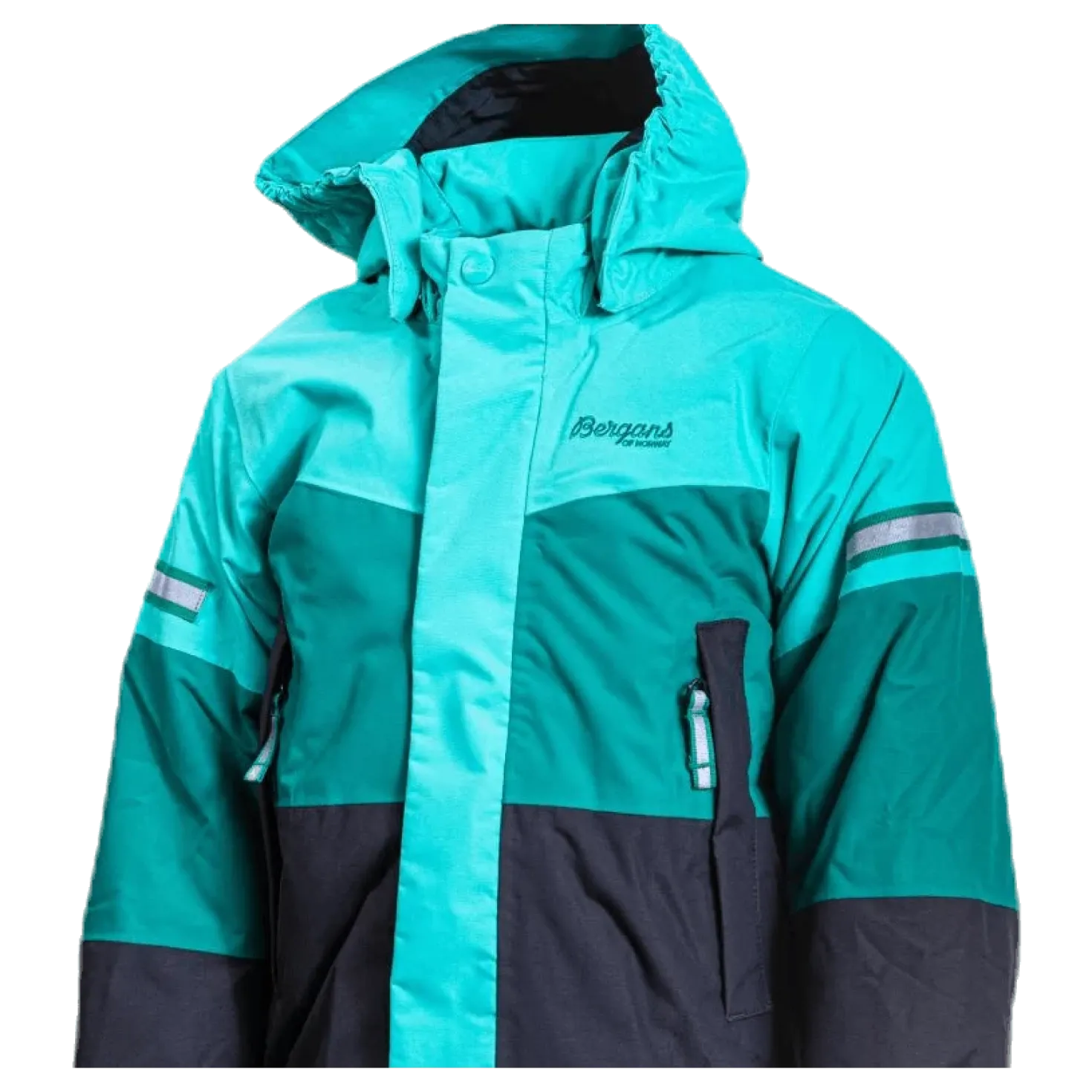 Lilletind Insulated Kids Jacket Green/Grey