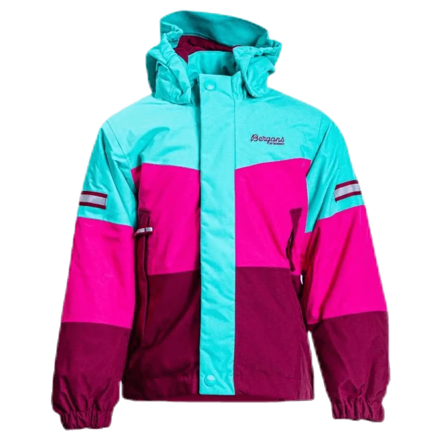 Lilletind Insulated Kids Jacket Pink/Green