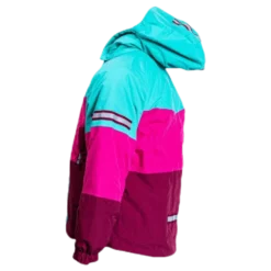 Lilletind Insulated Kids Jacket Pink/Green