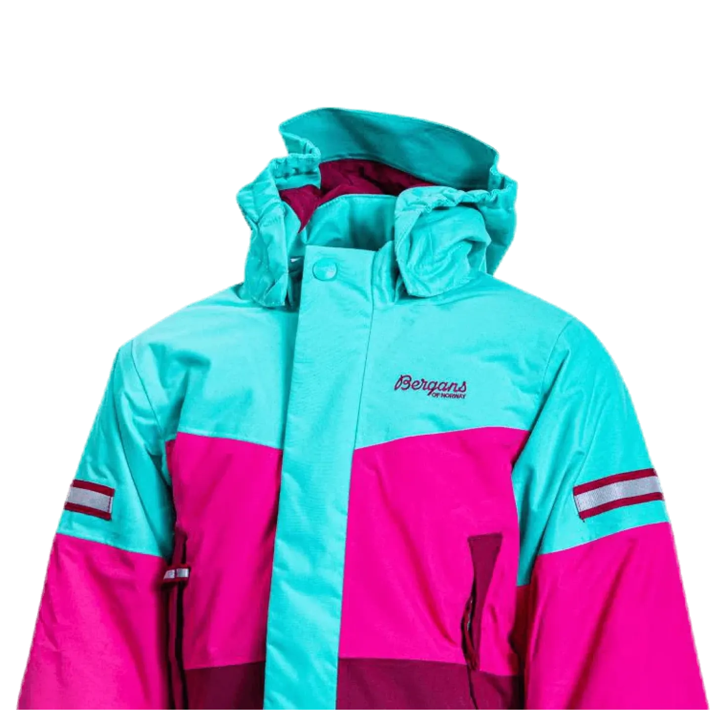 Lilletind Insulated Kids Jacket Pink/Green