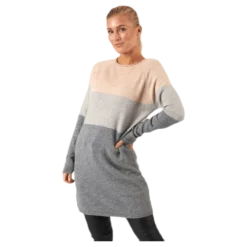 Lillo L/S Dress Knt Red