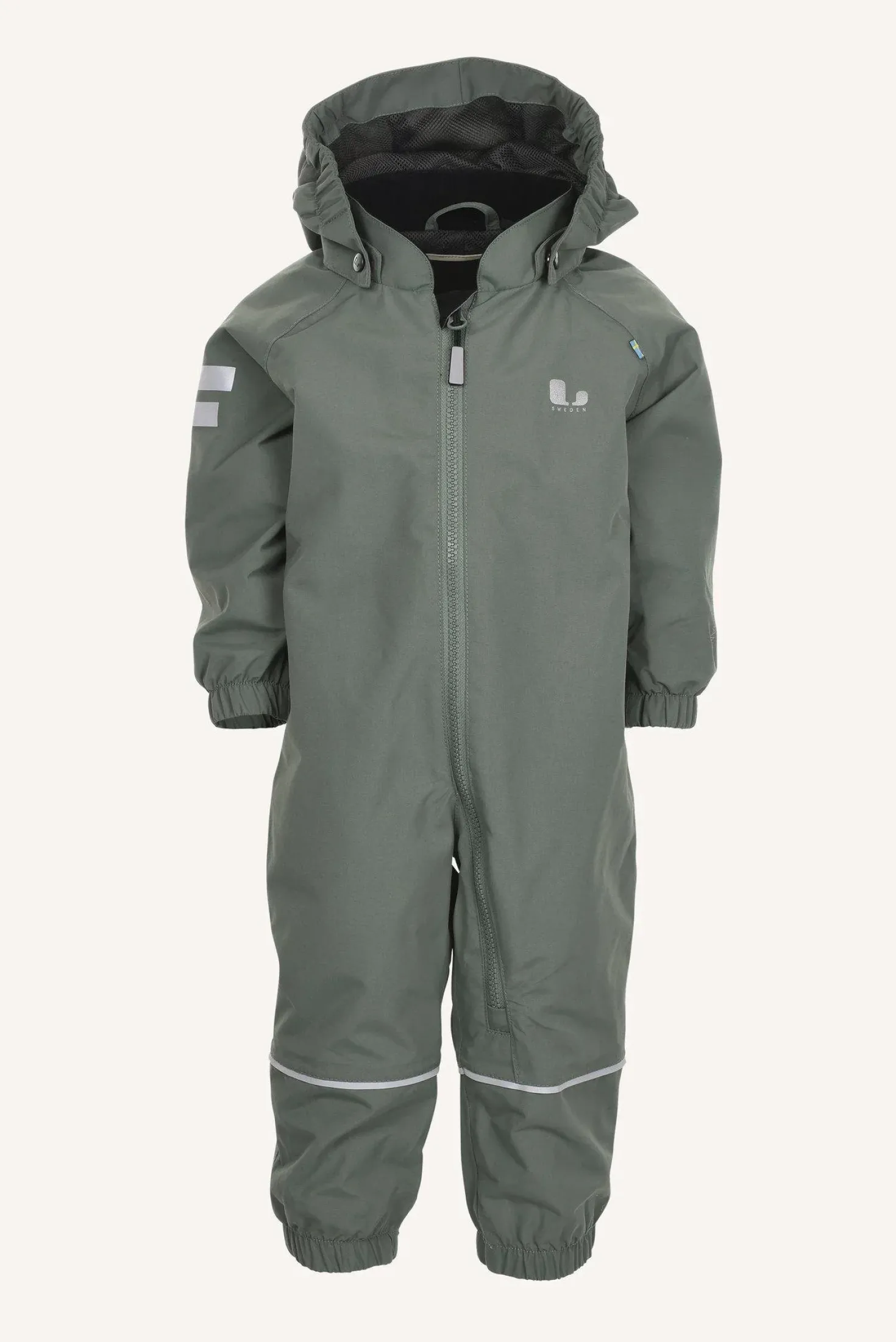 Lingbo Shell Baby Overall Green