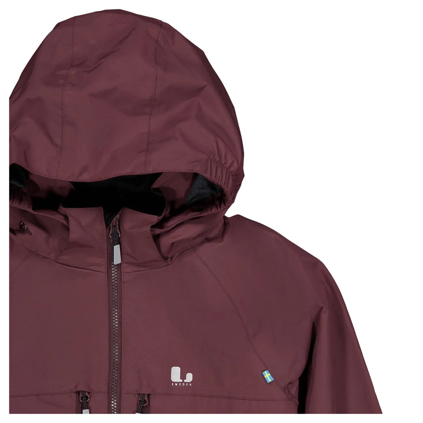 Lingbo Shell Jacket Dark Plum