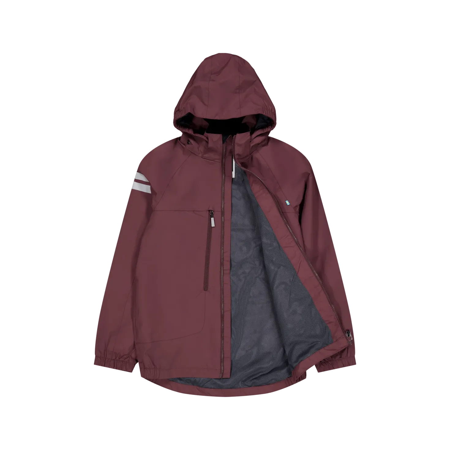 Lingbo Shell Jacket Dark Plum