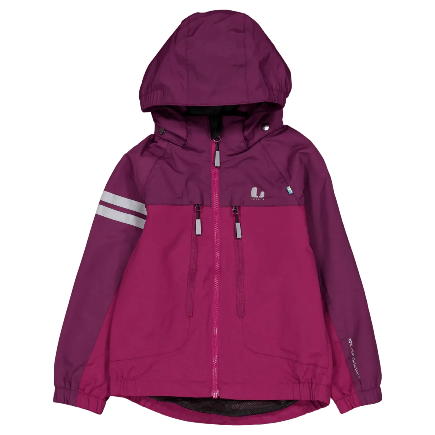 Lingbo Shell Jacket Plum/cerise