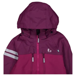 Lingbo Shell Jacket Plum/cerise