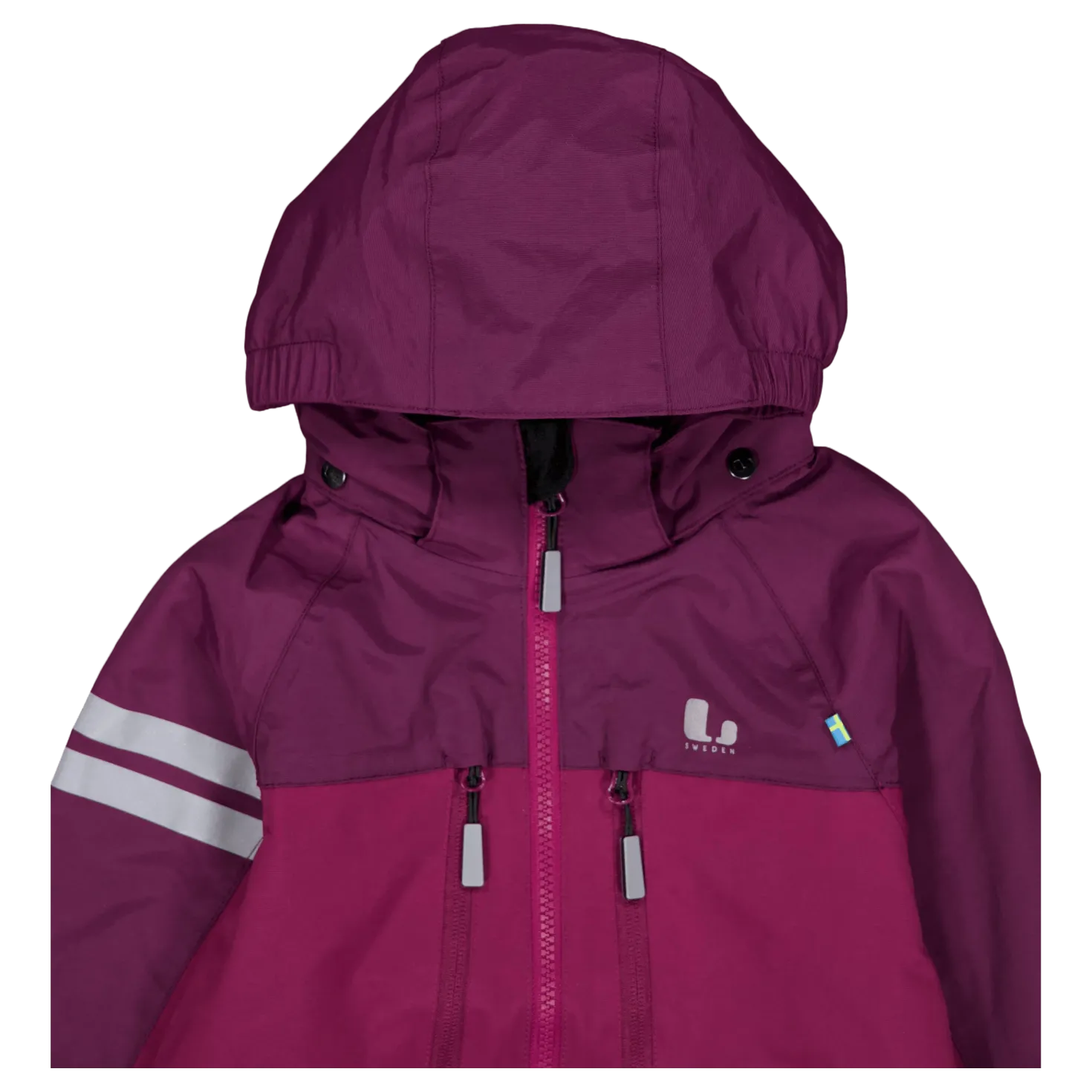 Lingbo Shell Jacket Plum/cerise