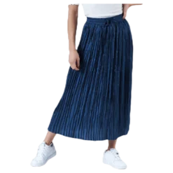 Liva Plisse Skirt Blue