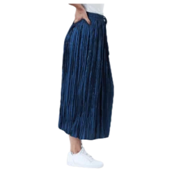 Liva Plisse Skirt Blue