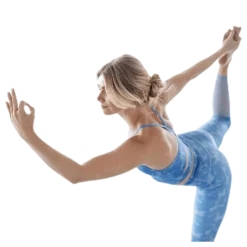 Live Crop Top Blue