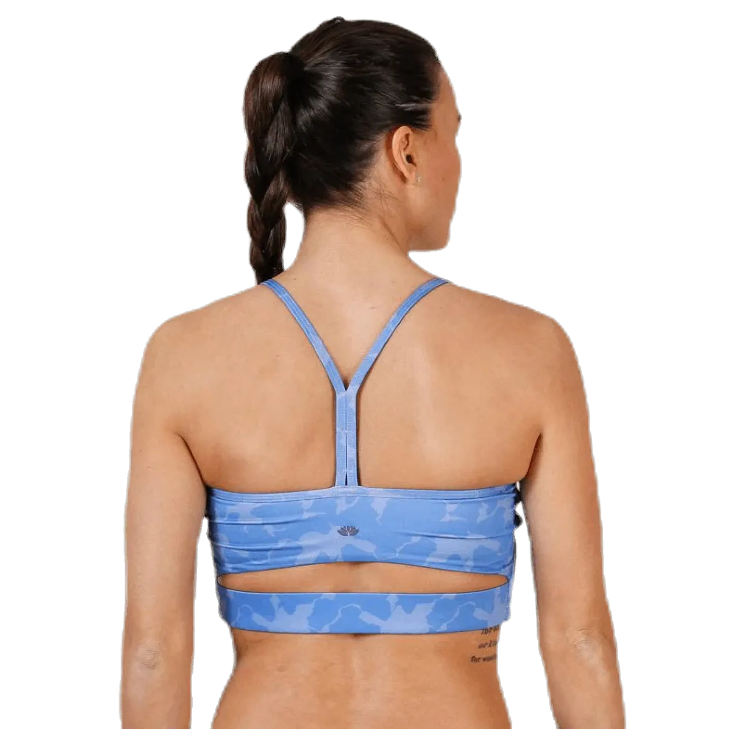 Live Crop Top Blue