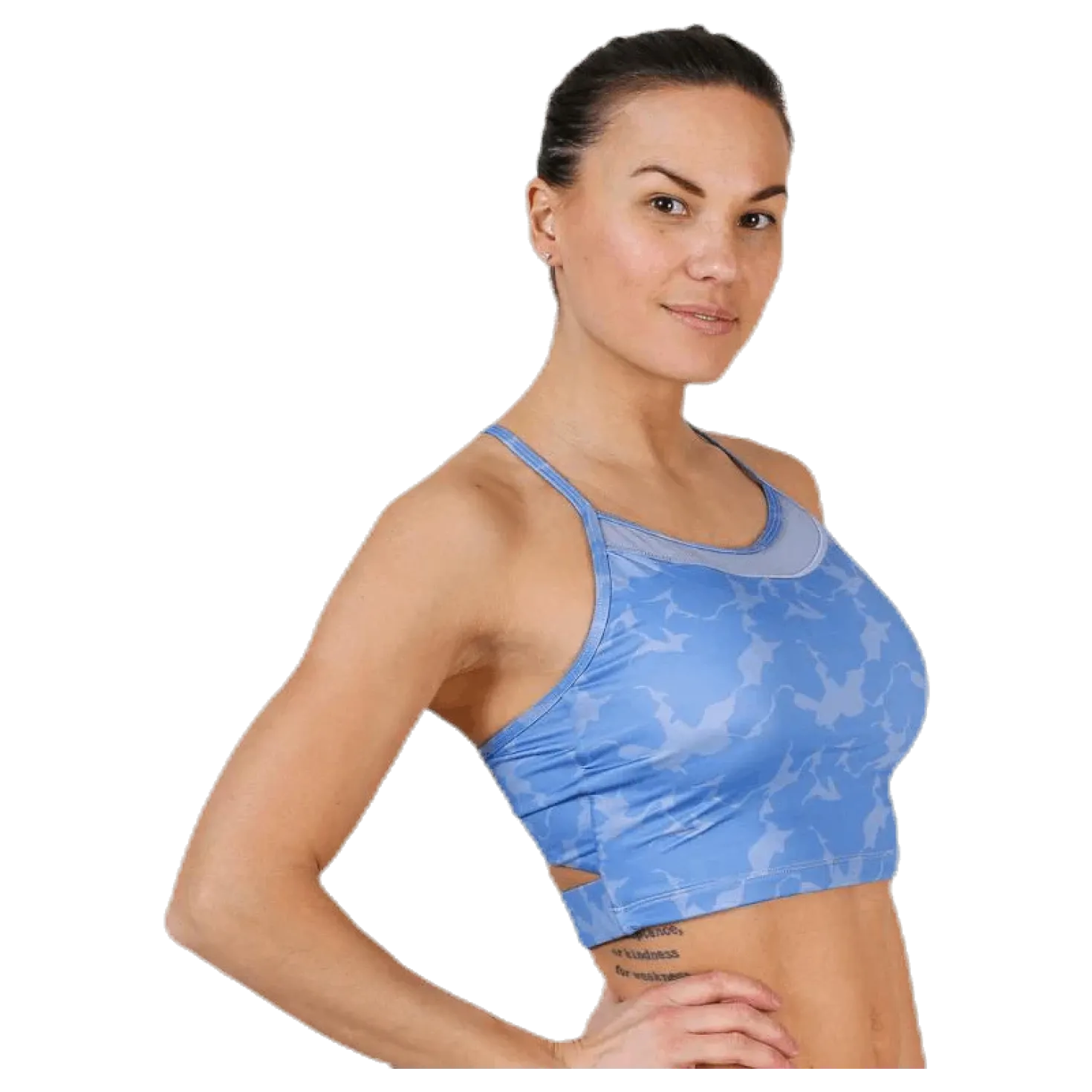 Live Crop Top Blue