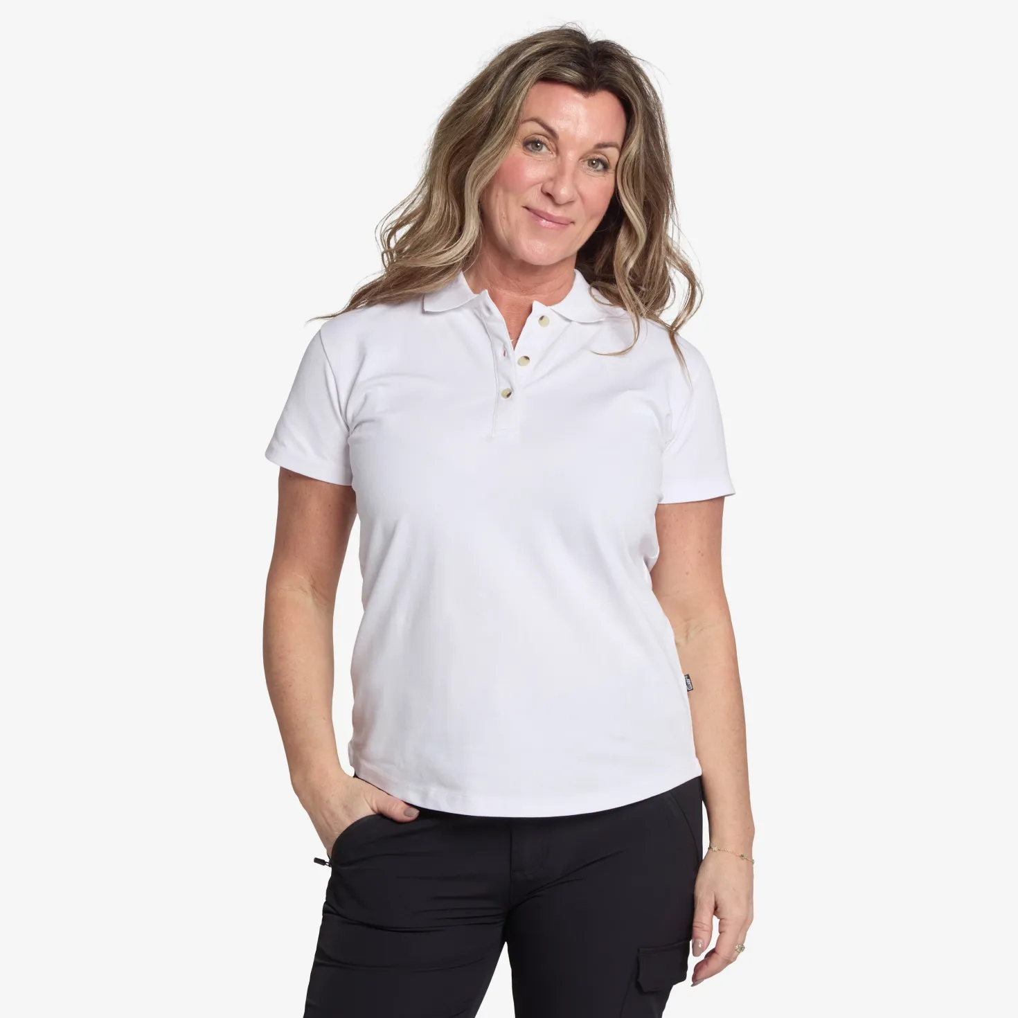 Livia Polo Shirt Offwhite