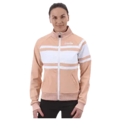 L. Jacket 80'S Pink/White