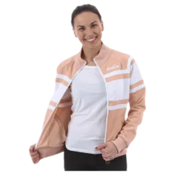 L. Jacket 80'S Pink/White