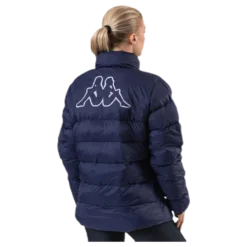 Logo Amby Padded Jacket Blue