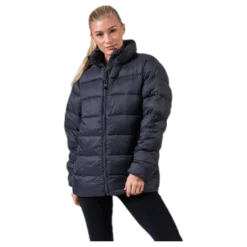 Logo Amby Padded Jacket Grey