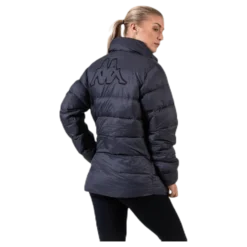 Logo Amby Padded Jacket Grey