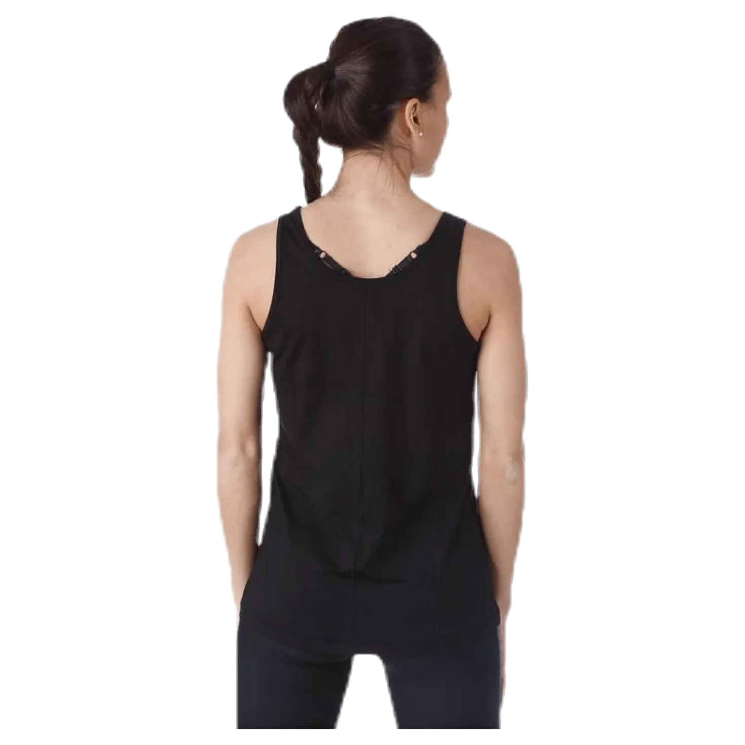 Logo Relaxed Tank Black