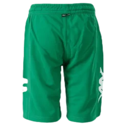 Logoshorts White/Green