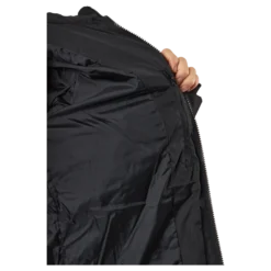 Long Hood Down Parka Black