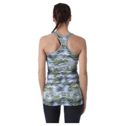 Long Racerback AOP Blue