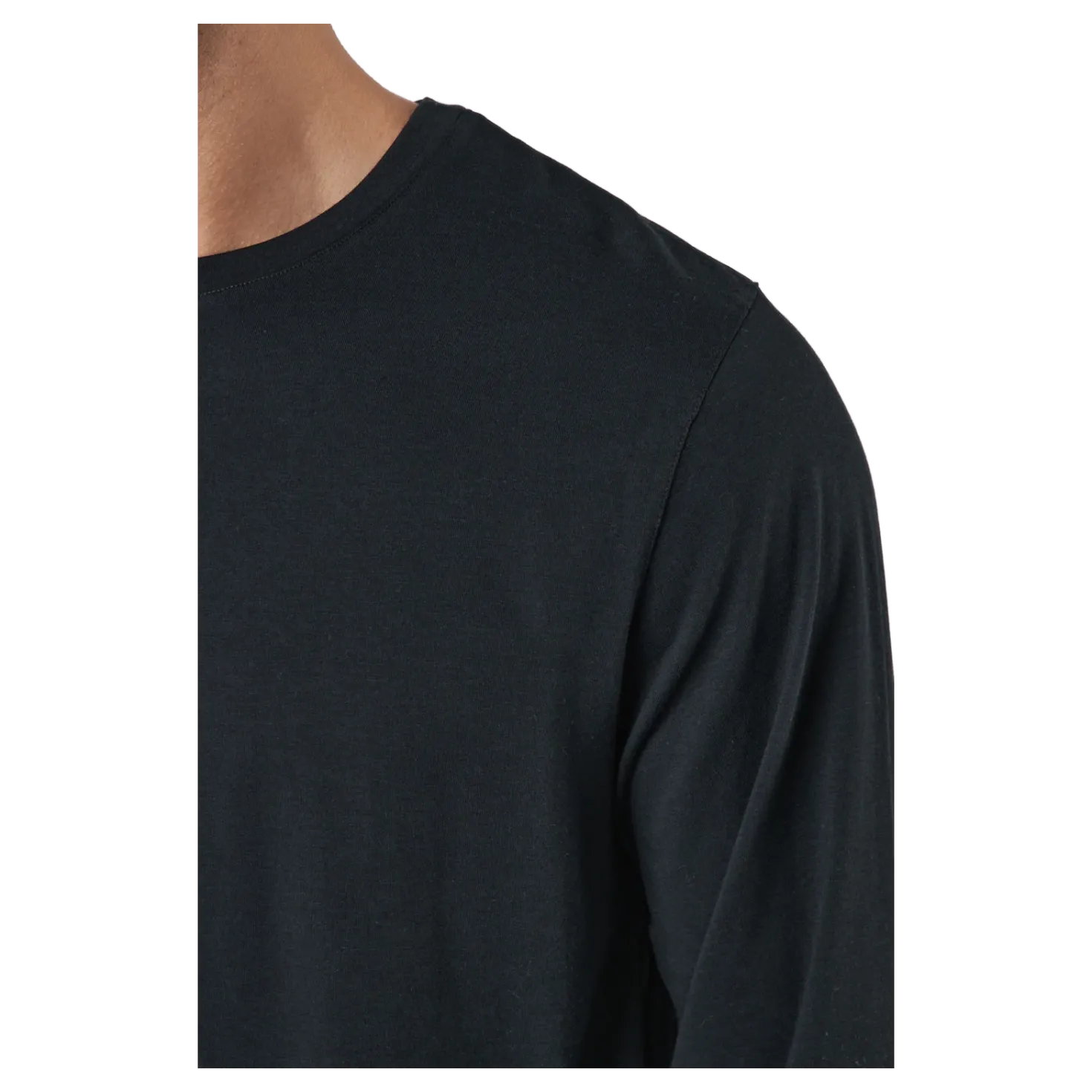 Long Sleeve Tee Bamboo Black