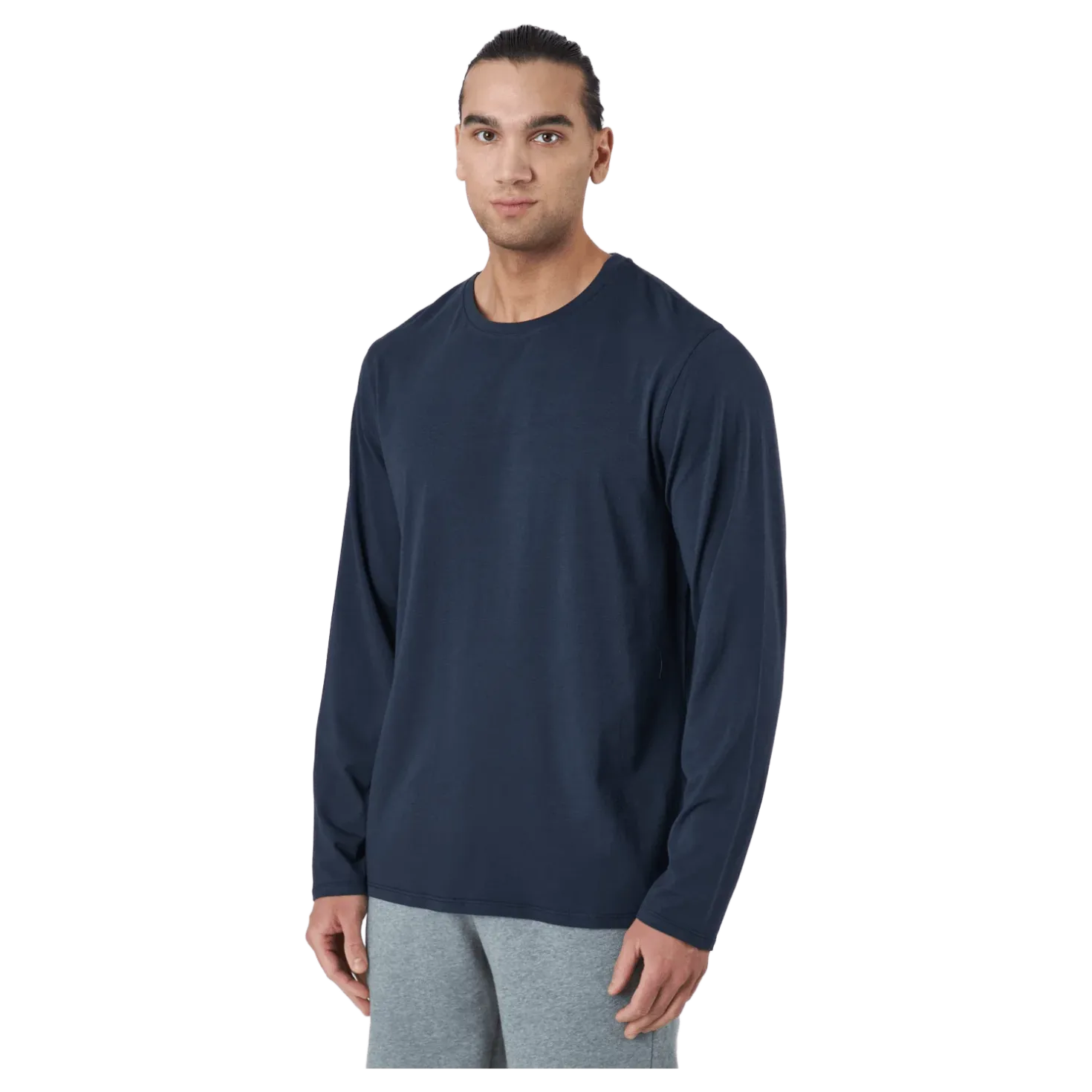 Long Sleeve Tee Bamboo Navy