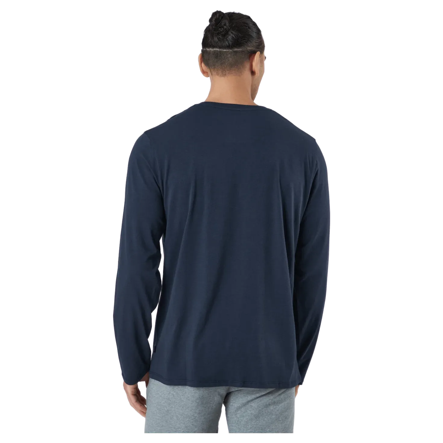 Long Sleeve Tee Bamboo Navy