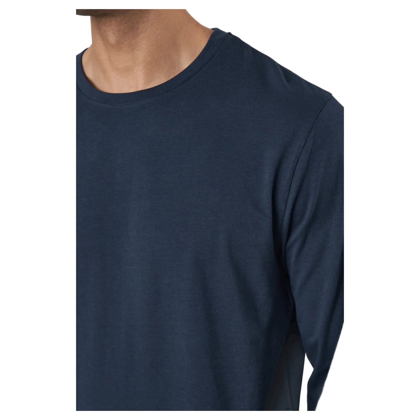 Long Sleeve Tee Bamboo Navy