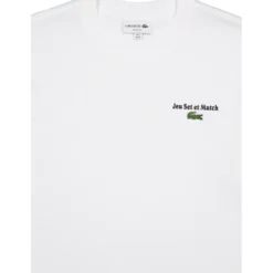 Loose Fit Heavy Jersey Printed White 001