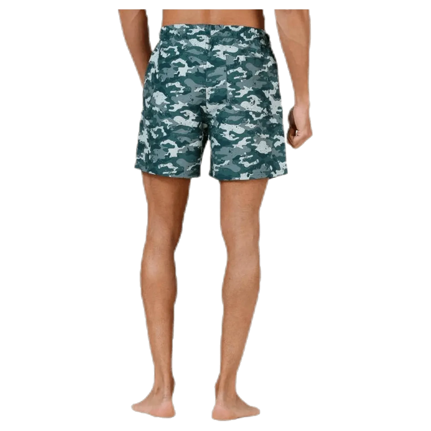 Louie Swim Trunks Patterned/Green