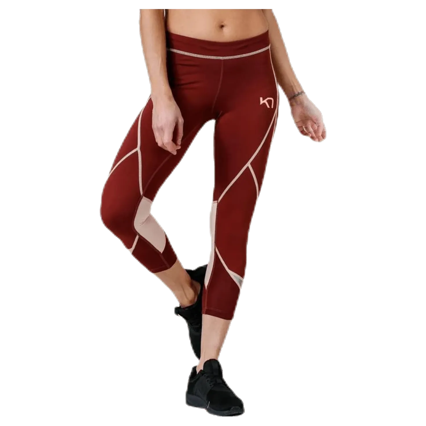 Louise 3/4 Tights Red