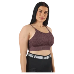 Low Impact Formknit Seamless L Dusty Plum-leopard Print
