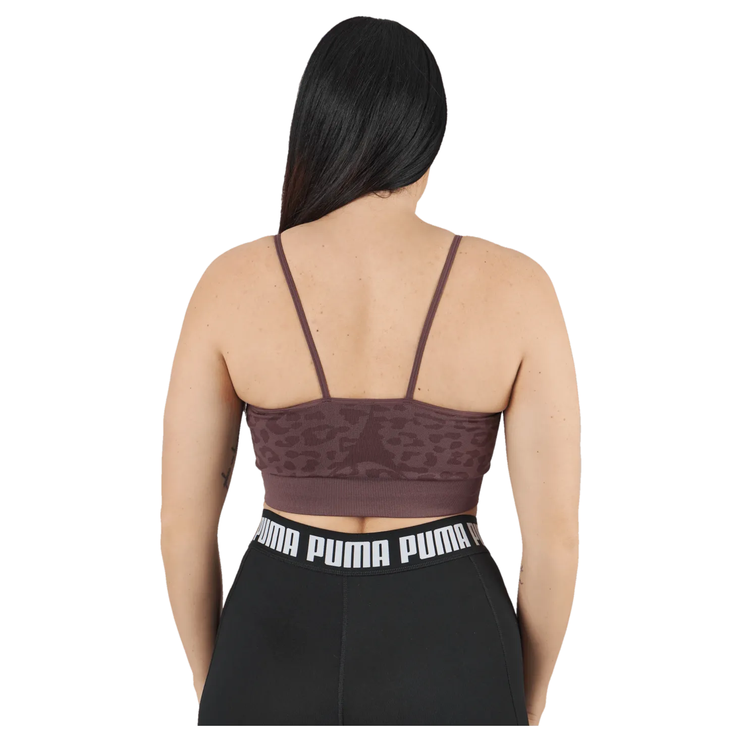 Low Impact Formknit Seamless L Dusty Plum-leopard Print