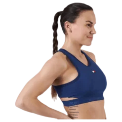 Low Support Removable Pads Bra Blue