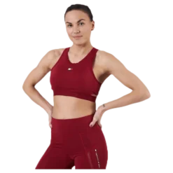 Low Support Removable Pads Bra Red